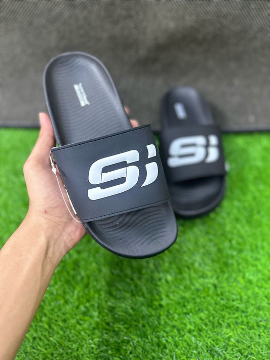 SKECHERS - SOFT COMFORT MEDICATED SLIPPERS - HYPERBURST SOFT SOLE
